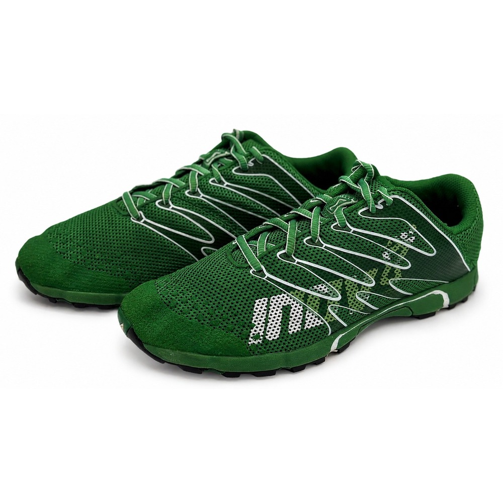 Inov-8 F-Lite 230 Shoes Women 9.5 Men 8 Green White Cross Gym Training CrossFit